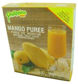 Mango przecier (puree) bez cukru 500g Philippine