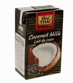 36 x Mleczko kokosowe, mleko kokosowe 250ml Real Thai