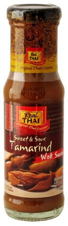 Sos słodko kwaśny z tamaryndowca do Woka 150ml Real Thai 