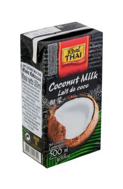 24 x Mleczko kokosowe, mleko kokosowe 500ml Real Thai  