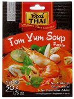 Pasta Tom Yum - baza do zupy krewetkowej 50g Real Thai