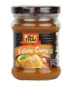 Żółta pasta curry