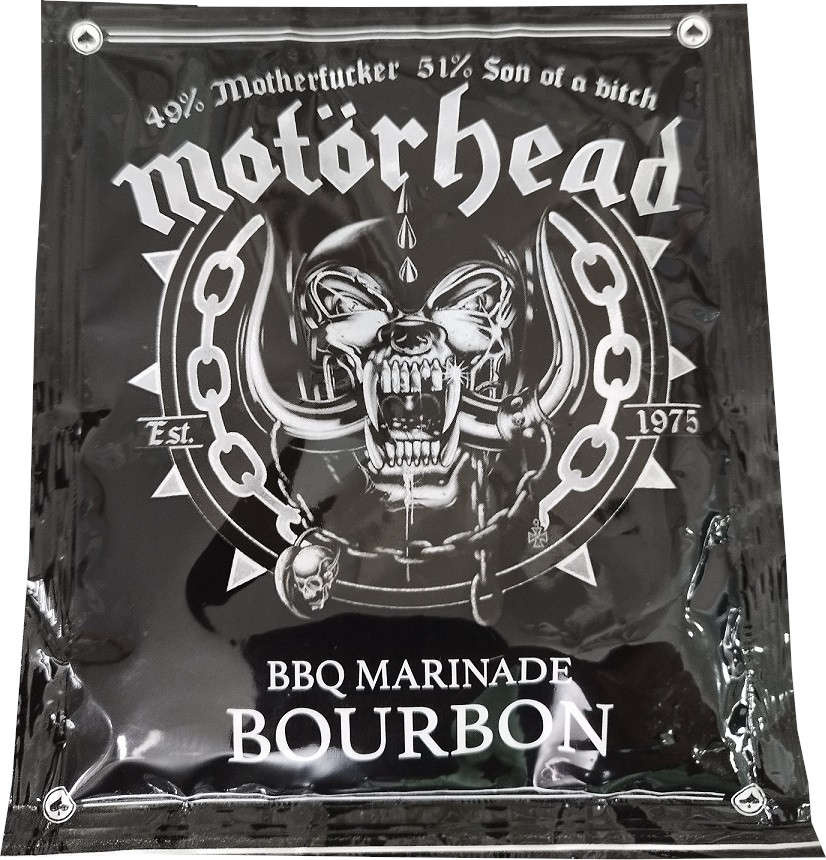 Sos BBQ Marinade Bourbon 60ml Motorhead Marinade Bourbon