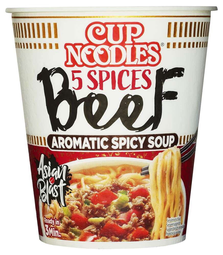 5 Spices Beef Cup Noodles