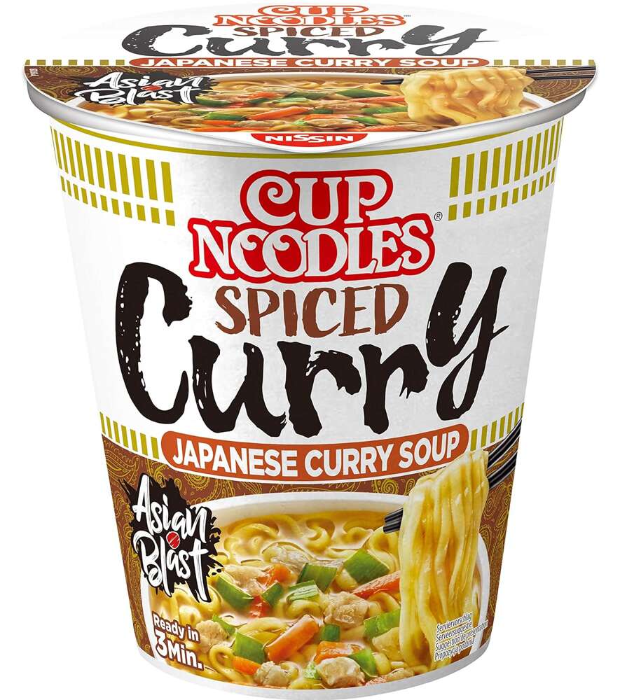 Spiced Curry Cup Noodles