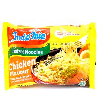 Instant noodles chicken flavour