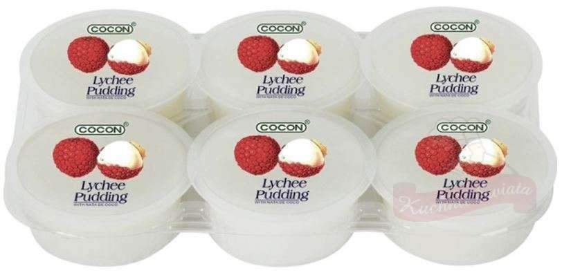 Lychee Pudding cups