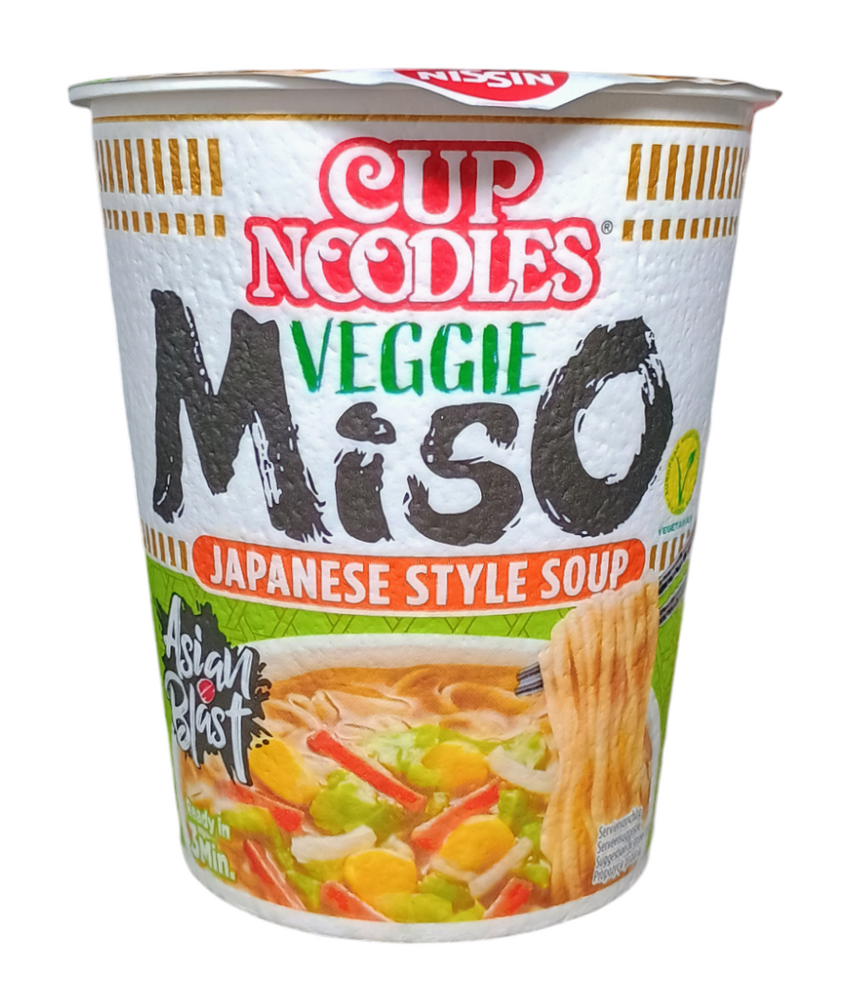  Veggie Miso Cup Noodles