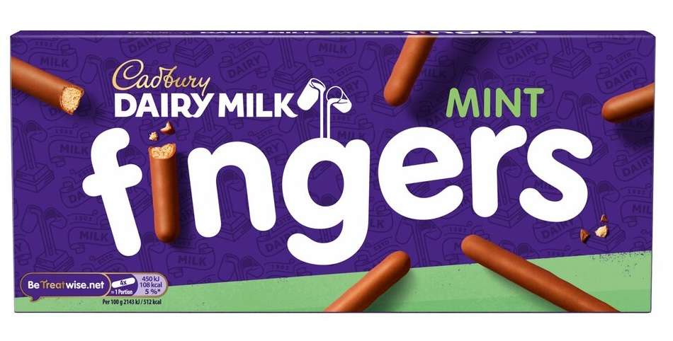 Cadbury  Fingers Mint 
