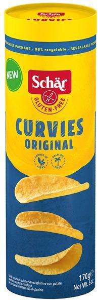Chipsy bezglutenowe Curvies Original