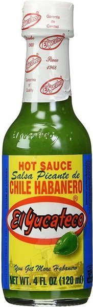 Salsa Picante Verde de Chile Habanero 120ml El Yucateco