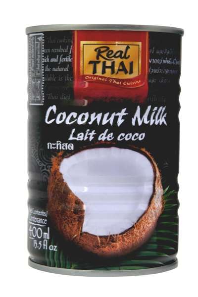 Mleczko kokosowe, mleko kokosowe 400ml Real Thai