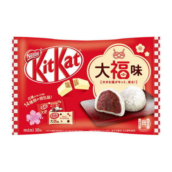Kit Kat Wafer Daifuku 116g Nestle TERMIN PRZYDATNOŚCI 31-10-2023