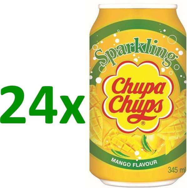 24 x Napój Chupa Chups, mango 345ml 