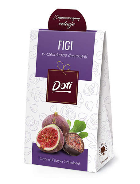 Figi w czekoladzie deserowej 100g Doti 