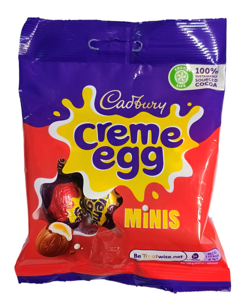 Czekoladowe mini jajeczka, Mini Creme Egg Bag 78g Cadbury
