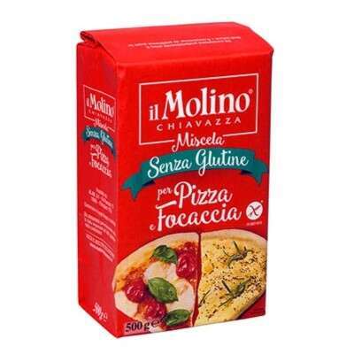 Mąka bezglutenowa mix do Pizza, Foccacia 500g il Molino Chiavazza