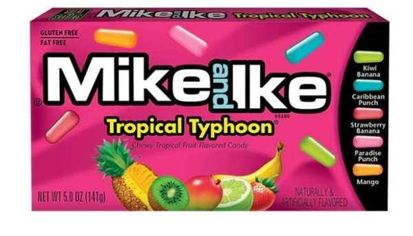 Cukierki owocowe do żucia, Mike and Ike Tropical Typhoon 141g