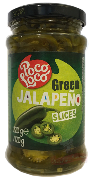 Jalapeno Green, plastry 120g/220g Poco Loco 