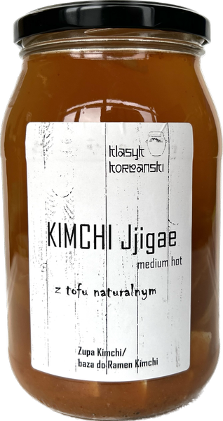 Kimchi Jjigae z tofu naturalnym, zupa/baza do Ramen Kimchi 900g Klasyk koreański