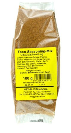 Przyprawa do Taco, Taco Seasoning Mix 100g Mex-Al
