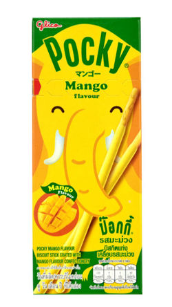 Pocky Mango, paluszki w polewie mango 25g Glico 