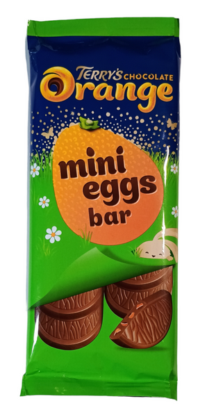 Terry's Orange Chocolate Mini Eggs Bar 90g