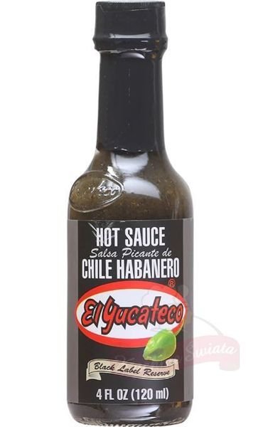 Salsa Habanero Negra 120ml El Yucateco