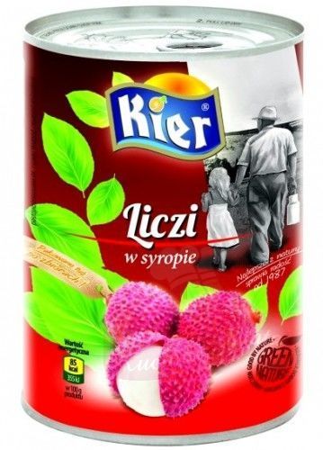 Lychee w syropie 565g Kier