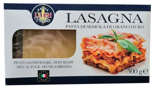 Makaron włoski Lasagne - Lazania 500g LORI