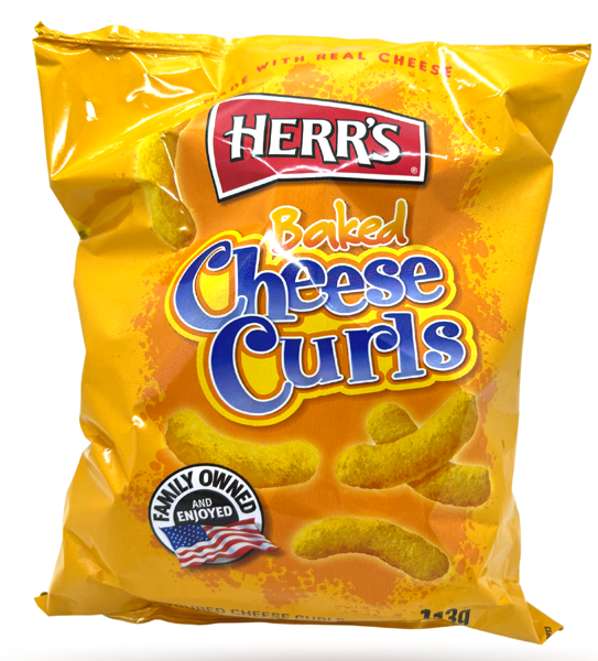 Chrupki Cheese Curls 113g Herr's