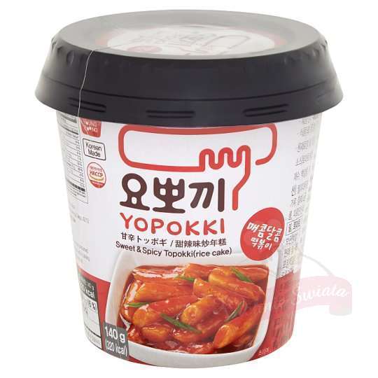 Topokki Sweet&Spicy Cup 140g Yopokki