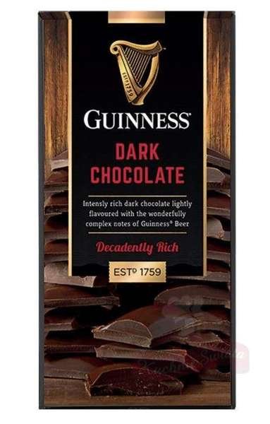 Czekolada ciemna z nadzieniem o smaku piwa Guinness 90g 