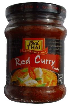 Czerwona tajska pasta curry 227g Real Thai