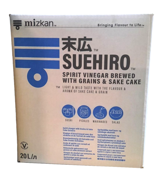 Ocet ryżowo-zbożowy Suehiro 20L Mizkan 