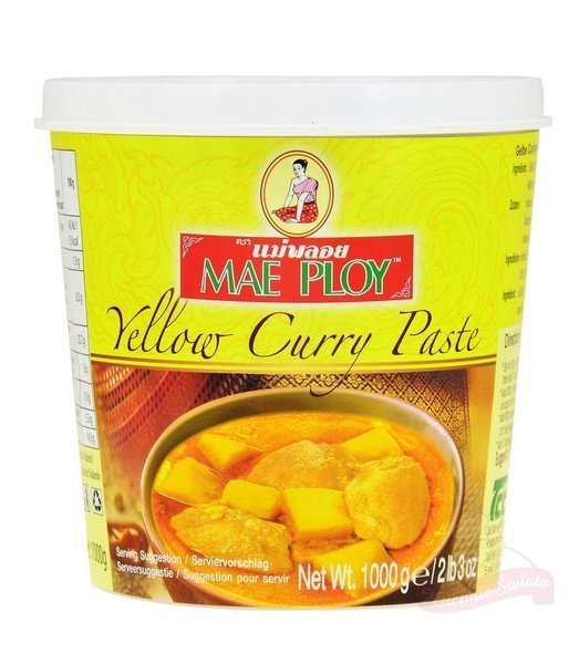Pasta Yellow Curry 1kg Mae Ploy TERMIN PRZYDATNOŚCI 23-03-2024