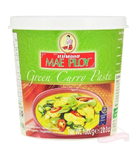 Pasta Green Curry 1kg Mae Ploy TERMIN PRZYDATNOŚCI 10-04-2024