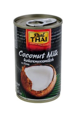 24 x Mleczko kokosowe 165ml Mleko Real Thai