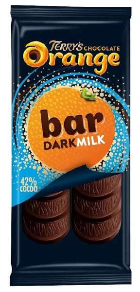 Czekolada ciemna Terry's Orange Chocolate Dark Milk 85g