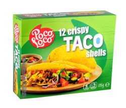8 x Taco shells, muszle do taco 135g Poco Loco