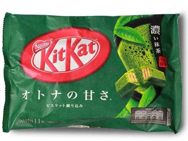 Kit Kat Matcha, mini wafelki w czekoladzie o smaku zielonej herbaty 124,3g TERMIN PRZYDATNOŚCI 30-11-2023
