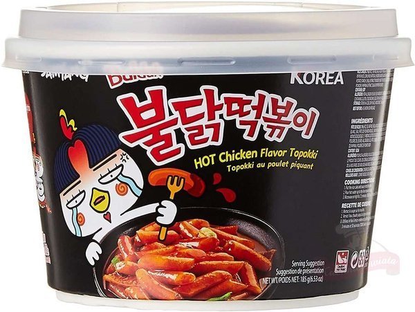 Topokki koreańskie Hot Chicken Buldak 185g SamYang