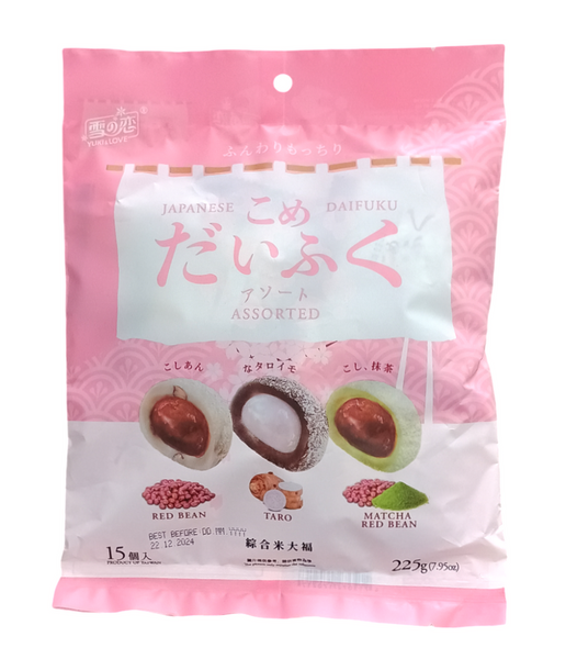 Mochi Japanese Daifuku Mixed 225g Yuki&Love