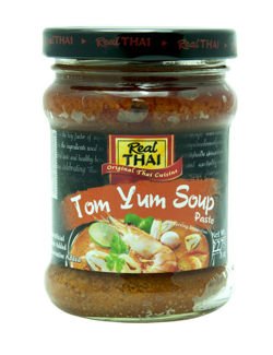 Pasta Tom Yum, baza do zupy krewetkowej 227g Real Thai