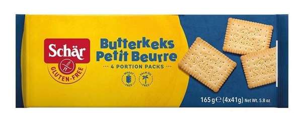 Butterkeks - Petit beurre, herbatniki maślane 165g Schar