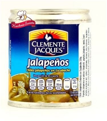 Papryczki Jalapeno całe 220g Clemente 