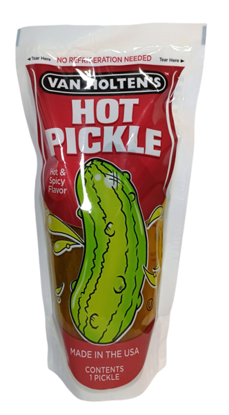 Hot Pickle-Hot&Spicy Flavour 198g Van Holten's