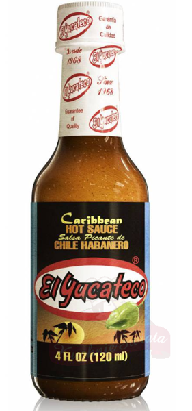 Salsa Caribbean Hot Sauce 120ml El Yucateco