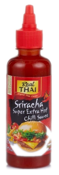 Sos Sriracha Super Extra Hot Chilli 250ml Real Thai