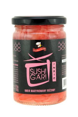Imbir marynowany różowy, Sushi Gari 250g Kuchnie Świata